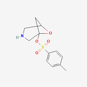 6-Oxa-3-azabicyclo[3.1.1]heptan-1-yl 4-methylbenzenesulfonate