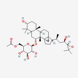 molecular formula C38H62O10 B1245601 库明苷 F 