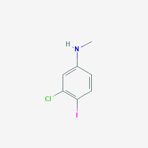 3-chloro-4-iodo-N-methylaniline