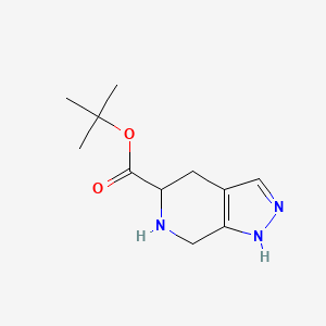 5-Tert-butoxycarbonyl-4,5,6,7-tetrahydro-1H-pyrazolo-[3,4-C]-pyridine