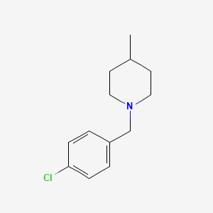 molecular formula C13H18ClN B12456217 1-(4-Chlorobenzyl)-4-methylpiperidine 