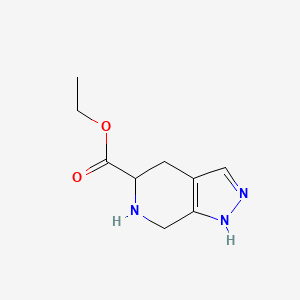 5-Ethoxycarbonyl-4,5,6,7-tetrahydro-1H-pyrazolo-[3,4-C]-pyridine