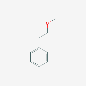 molecular formula C9H12O B124563 (2-甲氧基乙基)苯 CAS No. 3558-60-9