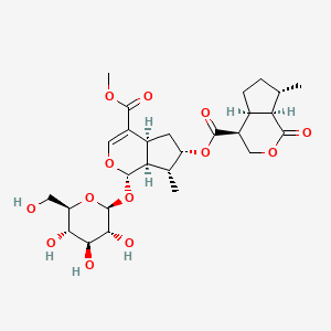 molecular formula C27H38O13 B1245645 栀子苷A 