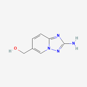 (2-Amino-[1,2,4]triazolo[1,5-a]pyridin-6-yl)methanol