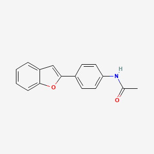 N-[4-(1-benzofuran-2-yl)phenyl]acetamide