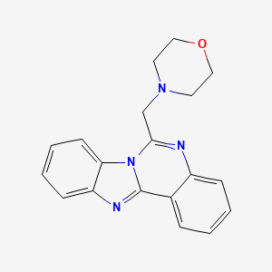 6-(Morpholin-4-ylmethyl)benzimidazo[1,2-c]quinazoline