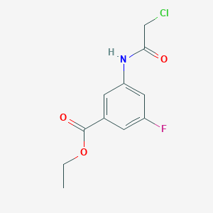 Ethyl 3-[(chloroacetyl)amino]-5-fluorobenzoate