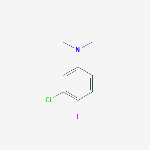 3-Chloro-4-iodo-N,N-dimethylaniline