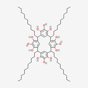 molecular formula C72H112O12 B1245682 Resorcin[4]arene 