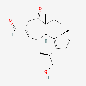 molecular formula C20H28O3 B1245686 Sarcodonin G 