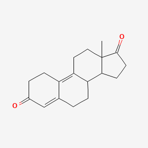 (S)-13-Methyl-1,6,7,8,11,12,13,14,15,16-decahydro-2H-cyclopenta[a]phenanthrene-3,17-dione