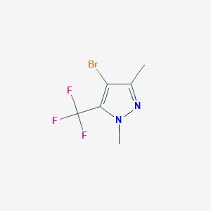 4-Bromo-1,3-dimethyl-5-(trifluoromethyl)-1H-pyrazole