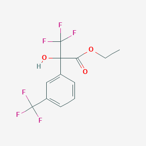 3,3,3-Trifluoro-2-hydroxy-2-(3-trifluoromethylphenyl)propionic acid ethyl ester