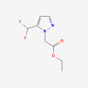 ethyl [5-(difluoromethyl)-1H-pyrazol-1-yl]acetate