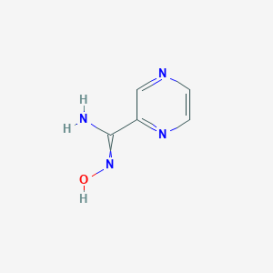 (Z)-N'-hydroxypyrazine-2-carboximidamide