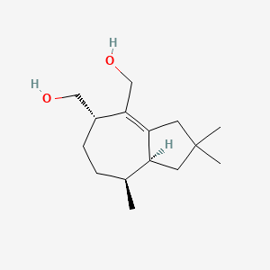 molecular formula C15H26O2 B1245732 Tremulenediol A 