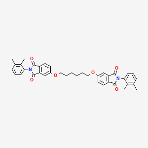 5,5'-[hexane-1,6-diylbis(oxy)]bis[2-(2,3-dimethylphenyl)-1H-isoindole-1,3(2H)-dione]