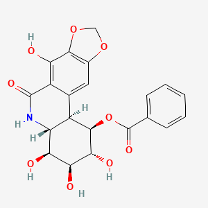 molecular formula C21H19NO9 B1245751 Phenpanstatin 