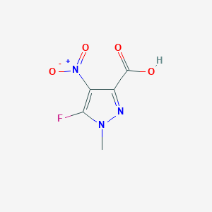 5-fluoro-1-methyl-4-nitro-1H-pyrazole-3-carboxylic acid