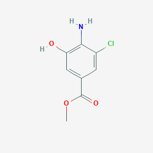 Methyl 4-amino-3-chloro-5-hydroxybenzoate