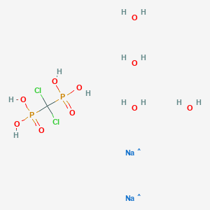 molecular formula CH12Cl2Na2O10P2 B1245754 Acid, Clodronic 