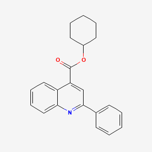 Cyclohexyl 2-phenylquinoline-4-carboxylate