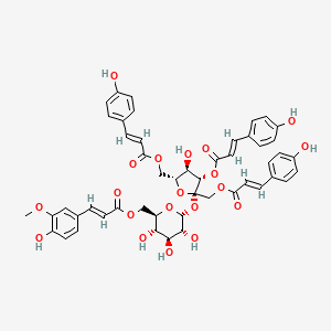 molecular formula C49H48O20 B1245763 凡尼可苷B 