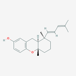 molecular formula C21H28O2 B1245765 riccardiphenol C 