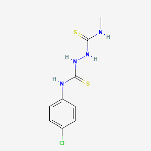 N-(4-chlorophenyl)-N'-methylhydrazine-1,2-dicarbothioamide