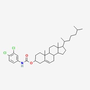 molecular formula C34H49Cl2NO2 B12457977 Cholest-5-en-3-yl (3,4-dichlorophenyl)carbamate 