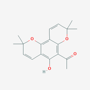 molecular formula C18H20O4 B1245801 Octandrenolone 