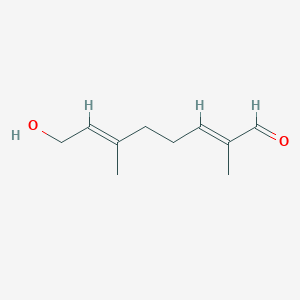 molecular formula C10H16O2 B1245810 (6E)-8-oxogeraniol 