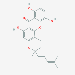molecular formula C23H22O6 B1245811 Bangangxanthone A 
