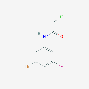 N-(3-Bromo-5-fluorophenyl)-2-chloroacetamide