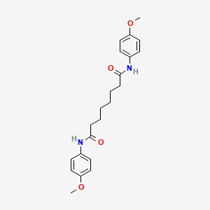 N,N'-bis(4-methoxyphenyl)octanediamide