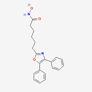 2-Oxazolehexanamide, N-hydroxy-4,5-diphenyl-