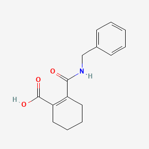 2-(Benzylcarbamoyl)cyclohex-1-ene-1-carboxylic acid