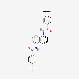 N,N'-naphthalene-1,5-diylbis(4-tert-butylbenzamide)