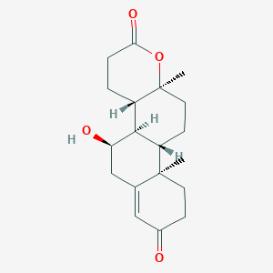 molecular formula C19H26O4 B1245834 7alpha-Hydroxytestololactone 
