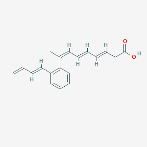 molecular formula C20H22O2 B1245839 MF-EA-705alpha 