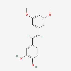 (E)-4-(3,5-Dimethoxystyryl)benzene-1,2-diol