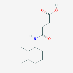 molecular formula C12H21NO3 B12458401 4-[(2,3-Dimethylcyclohexyl)amino]-4-oxobutanoic acid 