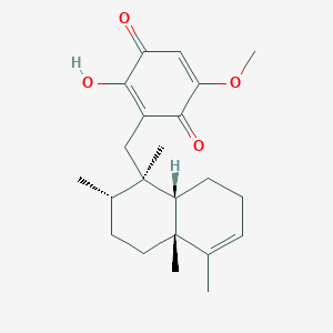 molecular formula C22H30O4 B1245842 5-epi-Isospongiaquinone 