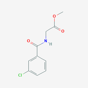 methyl N-[(3-chlorophenyl)carbonyl]glycinate