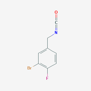 3-Bromo-4-fluoro-isocyanatomethylbenzene