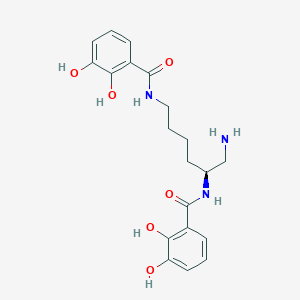 molecular formula C20H25N3O6 B1245862 Myxochelin B 