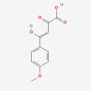 2-Butenoic acid, 2-hydroxy-4-(4-methoxyphenyl)-4-oxo-, (2Z)-