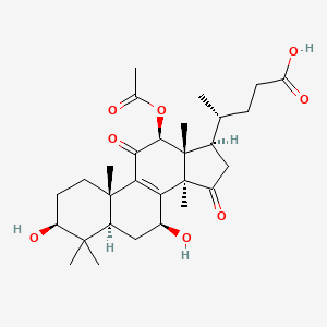 molecular formula C29H42O8 B1245875 Lucidenic acid P 