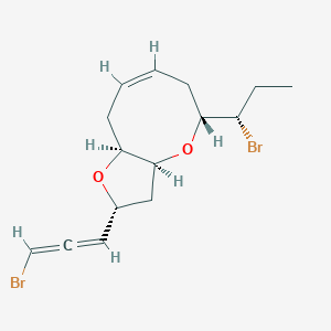 molecular formula C15H20Br2O2 B1245901 Laurallene 